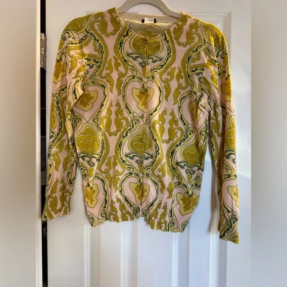 J. Crew Cardigan with jewel buttons, size medium - Picture 1 of 6